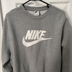 Nike Heather Gray Crewneck Sweatshirt